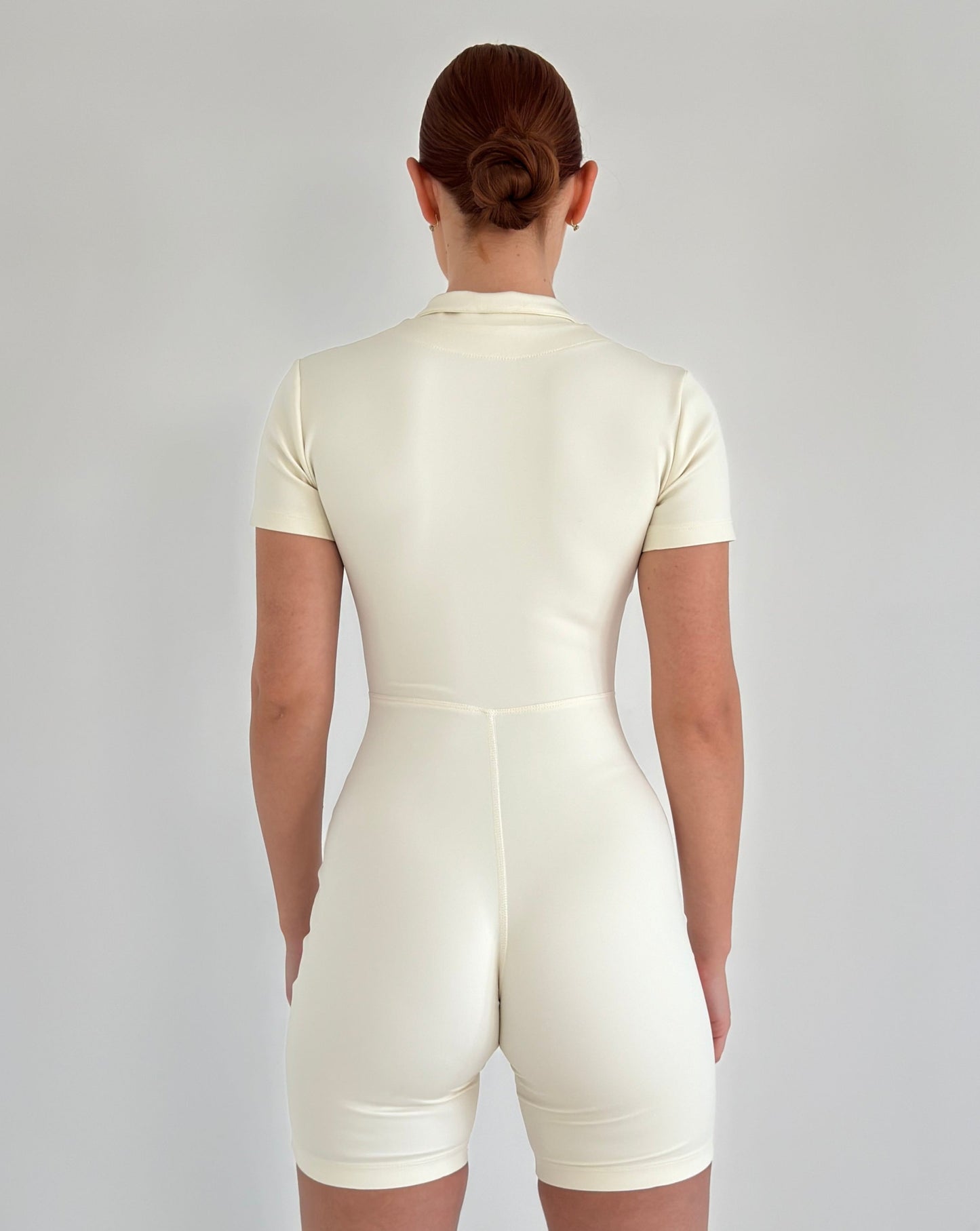 ZIPPERED OVERAL KRÉM