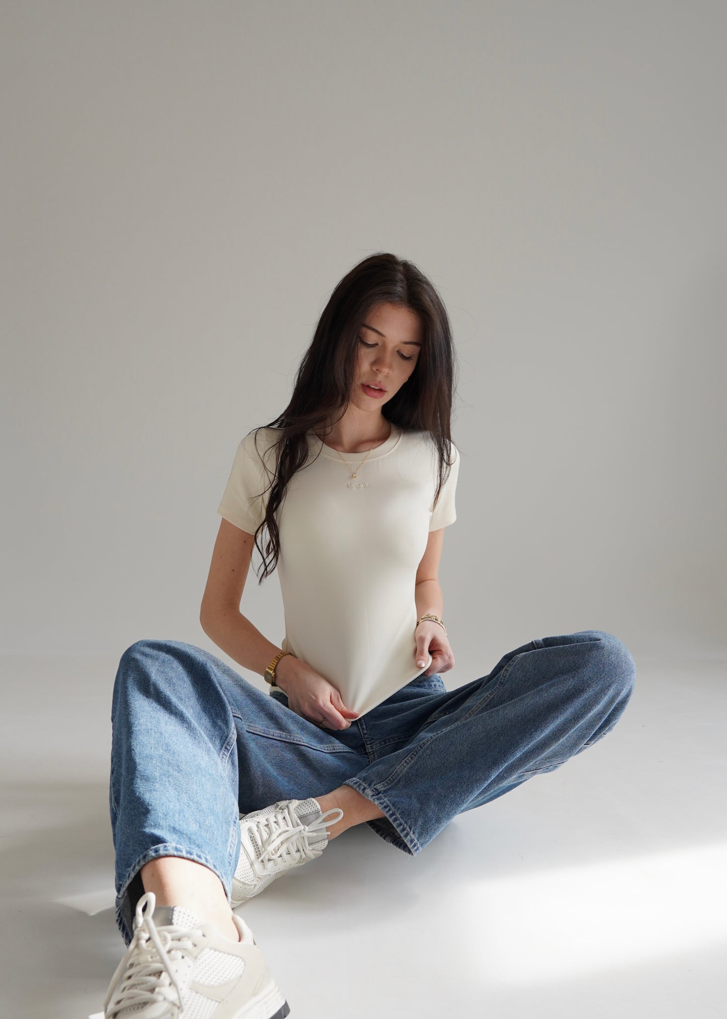 T-SHIRT KRÉM