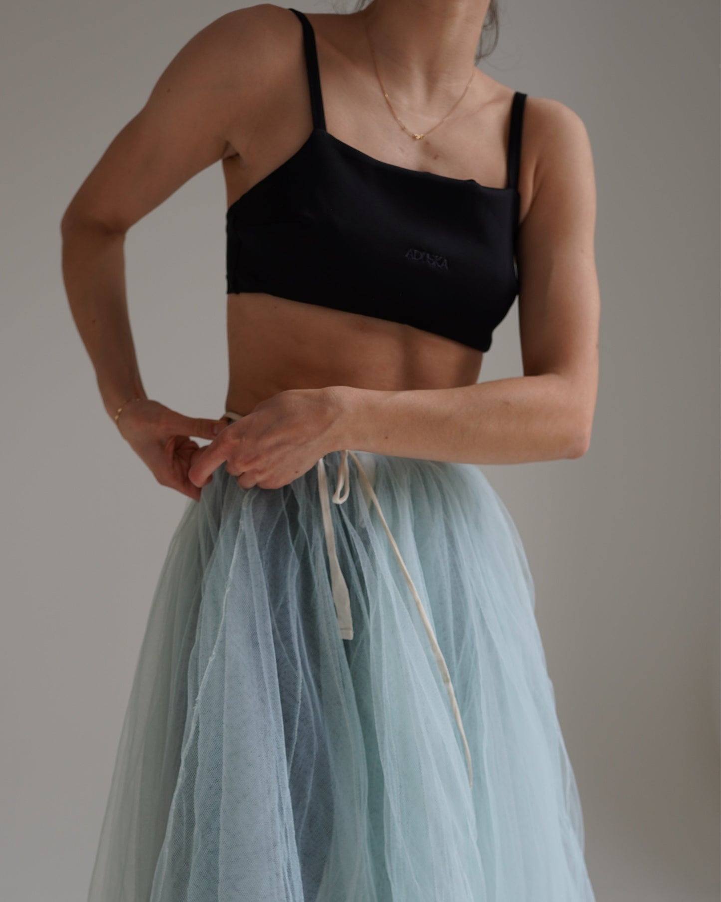 MINI TOP FEKETE